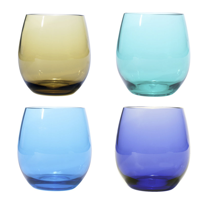 Oenophilia 18 oz. Plastic Stemless Wine Glass & Reviews Wayfair